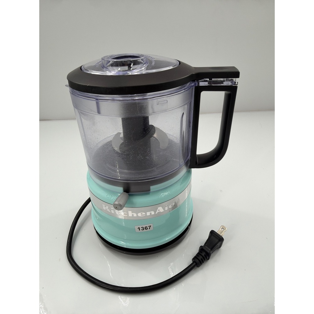 KitchenAid 3.5 Cup Food Chopper Ice Blue KFC3516IC Mini Processor